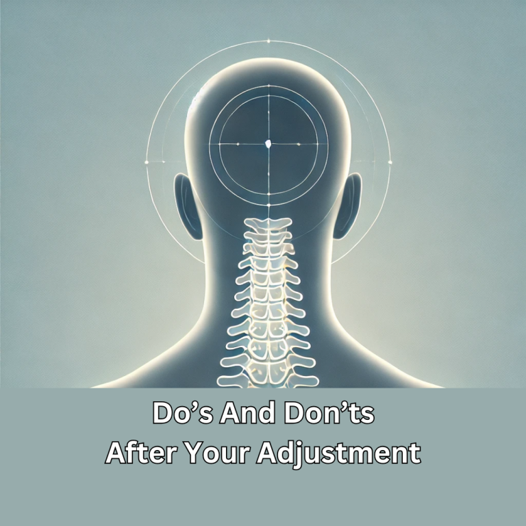 The Do’s and Don’ts After an Upper Cervical Adjustment